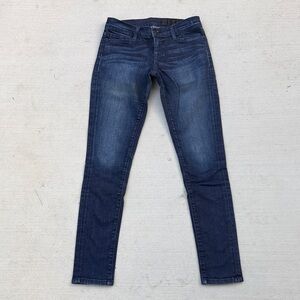 Resin Low Rise Skinny Jeans